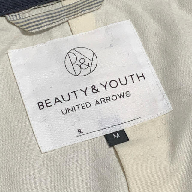 BEAUTY&YOUTH UNITED ARROWS(ビューティアンドユースユナイテッドアローズ)の値下ユナイテッドアローズ　ハーフコート メンズのジャケット/アウター(ダウンジャケット)の商品写真