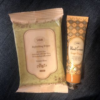 サボン(SABON)のサボン拭き取り化粧水＆ハンドクリームセット(ハンドクリーム)