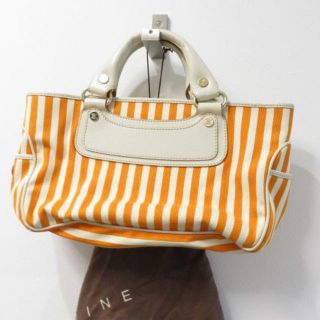 セリーヌ(celine)のCELINE セリーヌ　トートバッグ　レザー使い(トートバッグ)