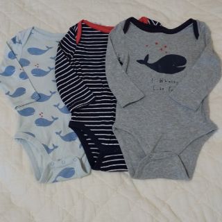 ベビーギャップ(babyGAP)の可愛い★ギャップ ロンパース 6-12ヶ月(ロンパース)