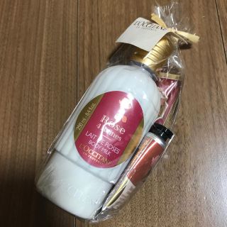 ロクシタン(L'OCCITANE)のロクシタンボディミルクとハンドクリームセット(ボディローション/ミルク)