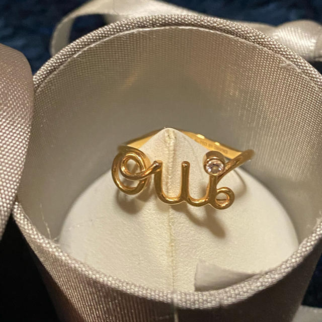 Dior(ディオール)のDIOR ディオール　oui リング　イエローゴールド レディースのアクセサリー(リング(指輪))の商品写真