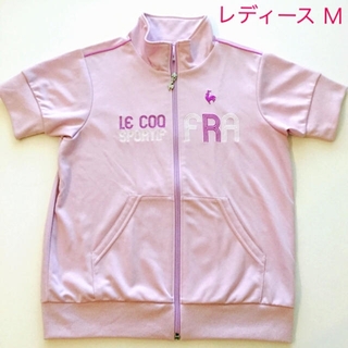 ルコックスポルティフ(le coq sportif)のルコック　ゴルフウェア　半袖　ジップアップシャツ(ウエア)