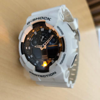 ジーショック(G-SHOCK)のGショック　GA－１００Ｂ　白(腕時計(デジタル))