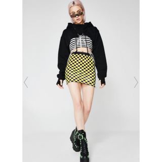 ユニフ(UNIF)のdollskill HOODIE(トレーナー/スウェット)