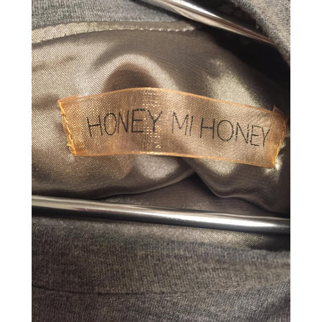 Honey mi Honey(ハニーミーハニー)のhoney mi honey  フェザーワンピース☆ レディースのワンピース(ひざ丈ワンピース)の商品写真