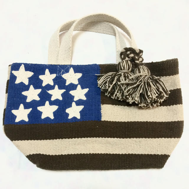 Lilas Campbell(リラキャンベル)のリラキャンベル！アメリカ！星条旗トート レディースのバッグ(トートバッグ)の商品写真