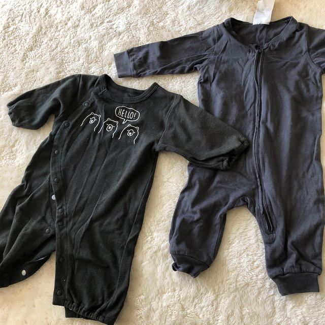 H&M(エイチアンドエム)の男の子 ロンパース セット キッズ/ベビー/マタニティのベビー服(~85cm)(ロンパース)の商品写真
