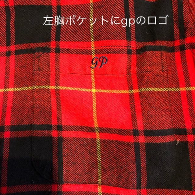 GYMPHLEX(ジムフレックス)のジムフレックスの赤×黒のチェックのネルシャツ メンズのトップス(シャツ)の商品写真