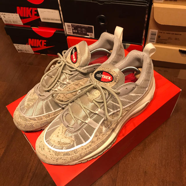 NIKE AIR MAX98×supreme 27.0cm