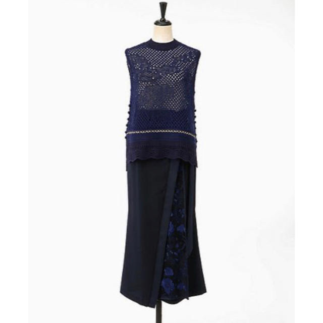 【未使用】Mame Sleeveless Scala Knit Tops | フリマアプリ ラクマ