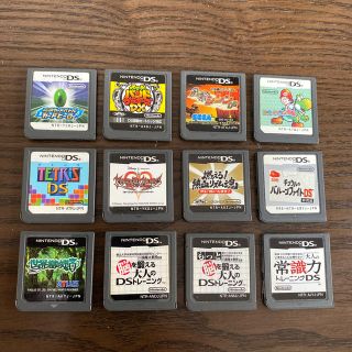 ニンテンドーDS(ニンテンドーDS)のニンテンドーDS  ソフト12本セット(携帯用ゲームソフト)