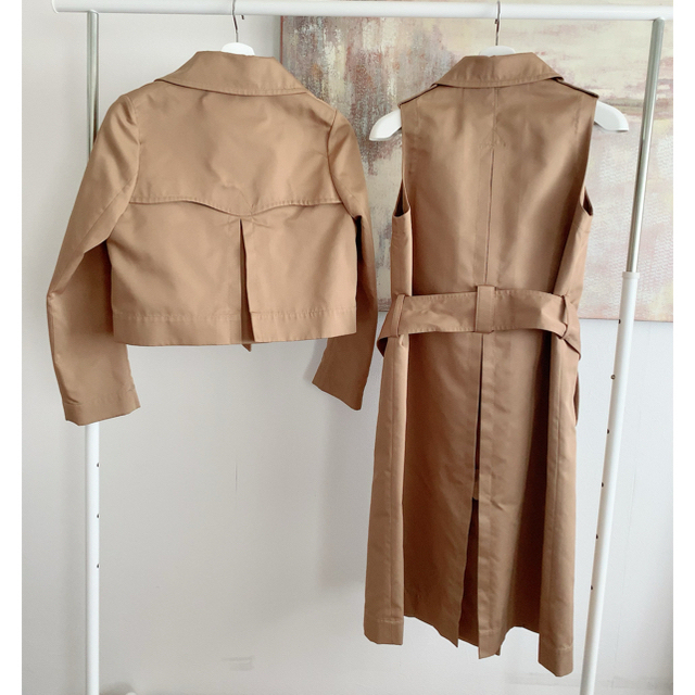 MUVEIL 2セットトレンチコートの通販 by macha's shop|ミュベール ...