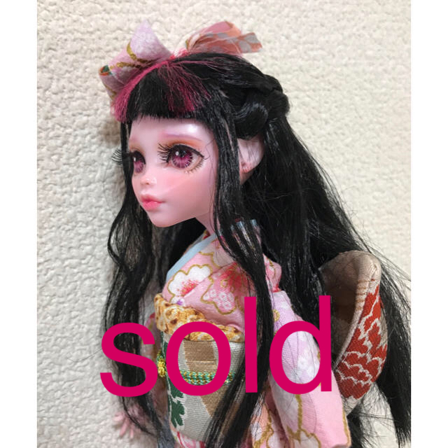 ぬいぐるみ/人形モンスターハイ♡ドラキュローラ♡ ooakdoll リペイント