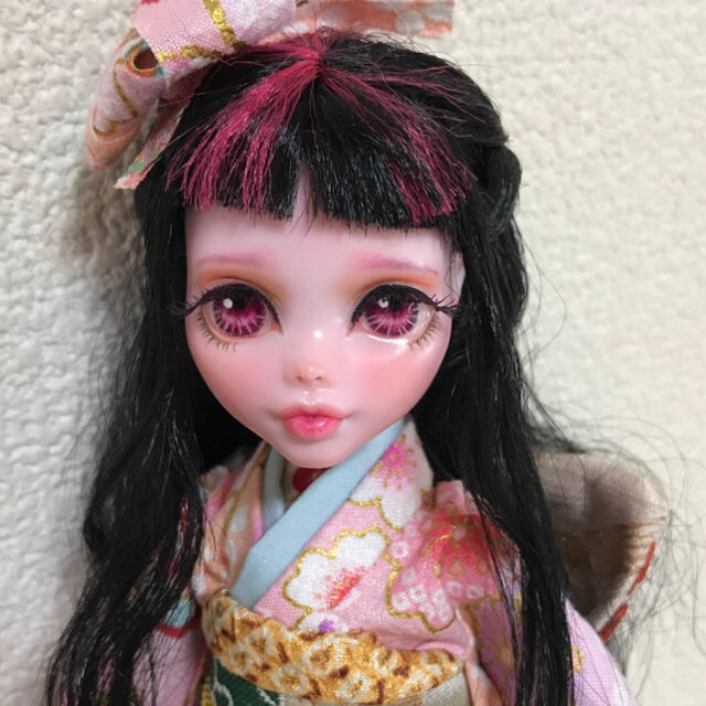 新しいスタイル モンスターハイ♡ドラキュローラ♡ ooakdoll ...