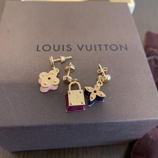 LOUIS VUITTON - ヴィトン 3個セットピアスの通販 by 断捨離中