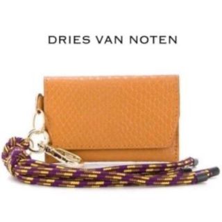 ドリスヴァンノッテン(DRIES VAN NOTEN)のdries van noten ドリスヴァンノッテン　カードケース　クロコ　完売(名刺入れ/定期入れ)