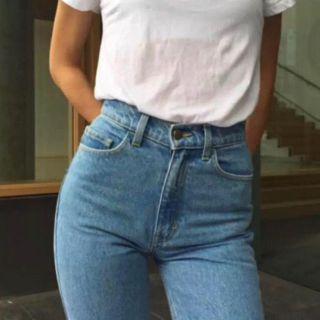 アメリカンアパレル(American Apparel)のAmerican Apparel Petite Jean 27 マムジーンズ(デニム/ジーンズ)