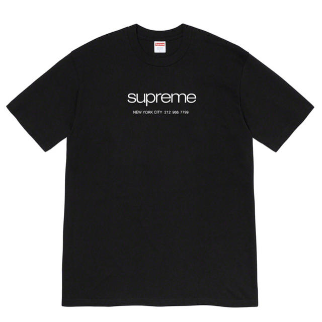 Supreme Shop Tee 黒S