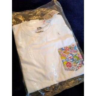 ユニクロ(UNIQLO)の【新品未使用】ユニクロ　ドラえもん　村上隆　UT　 Tシャツ　白(Tシャツ/カットソー(半袖/袖なし))