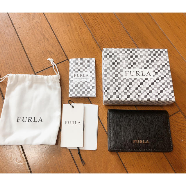 Furla(フルラ)の美品  フルラ名刺入れ 箱付き レディースのファッション小物(名刺入れ/定期入れ)の商品写真