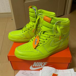 ナイキ(NIKE)のnike air jordan 1 gatorade lemon lime 新品(スニーカー)