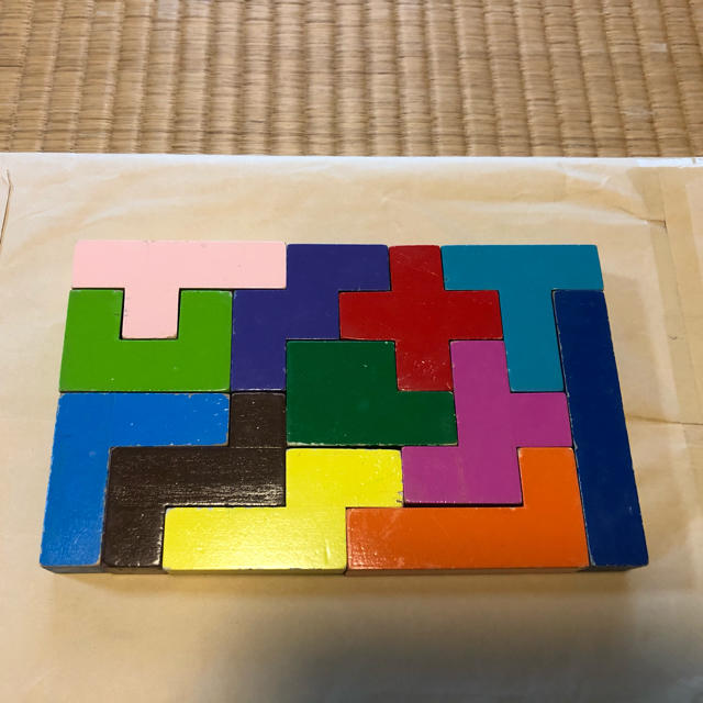 コクヨ(コクヨ)のブロックパズル キッズ/ベビー/マタニティのおもちゃ(知育玩具)の商品写真
