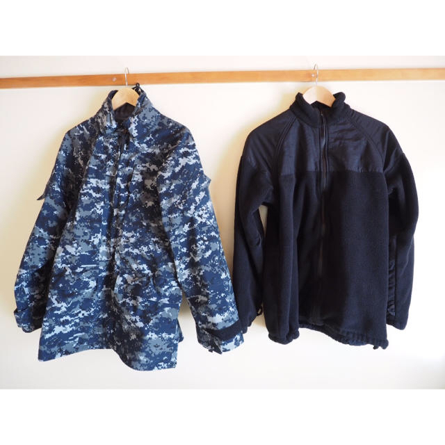 実物」NAVY NWU ゴアテックスパーカー 実物」NAVY NWU ゴアテックスパーカー