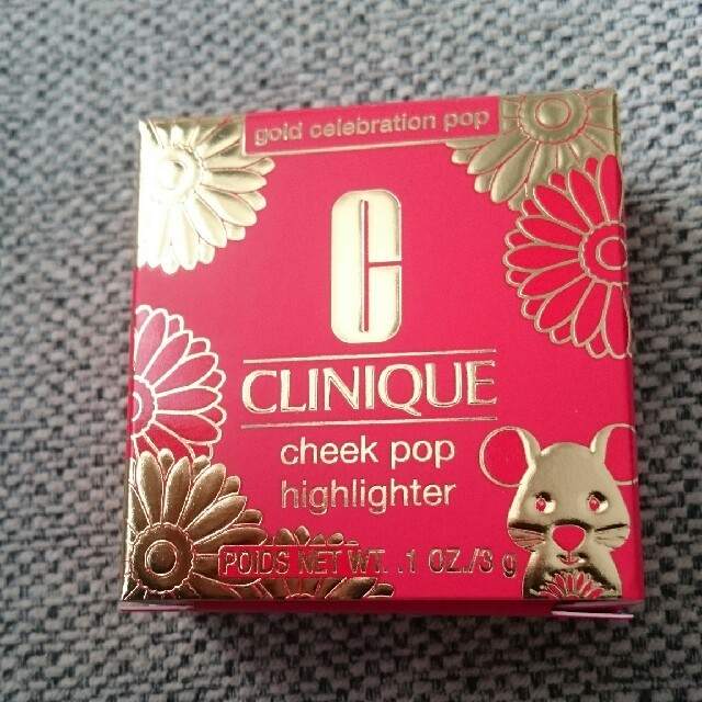 CLINIQUE(クリニーク)のCLINIQUE チークポップハイライター ハイライト ゴールド コスメ/美容のベースメイク/化粧品(チーク)の商品写真