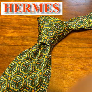 エルメス(Hermes)のHERMES ネクタイ 幾何学柄(ネクタイ)