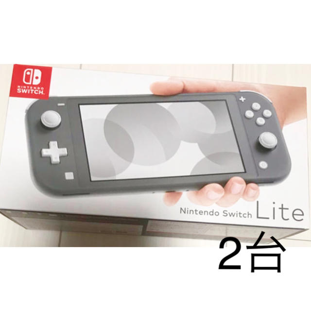 新品 任天堂switchlite グレー