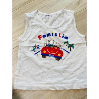 ファミリア(familiar)のファミリア　タンクトップ(Tシャツ/カットソー)