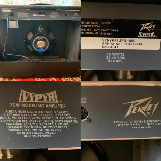 PEAVEY 弦5パックおまけ 75W アンプ ピーヴィー ピービー ギター 楽器のギター(ギターアンプ)の商品写真