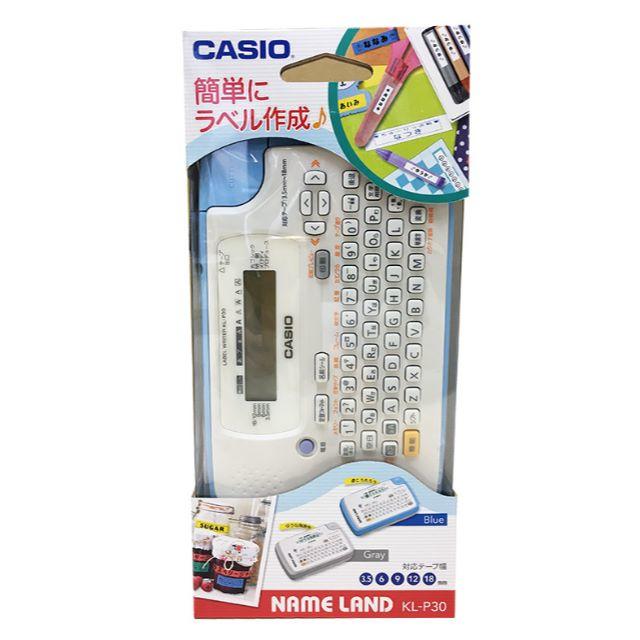 CASIO(カシオ)の★新品★　カシオ ラベルライター ネームランド KL-P30BU ブルー インテリア/住まい/日用品の文房具(その他)の商品写真