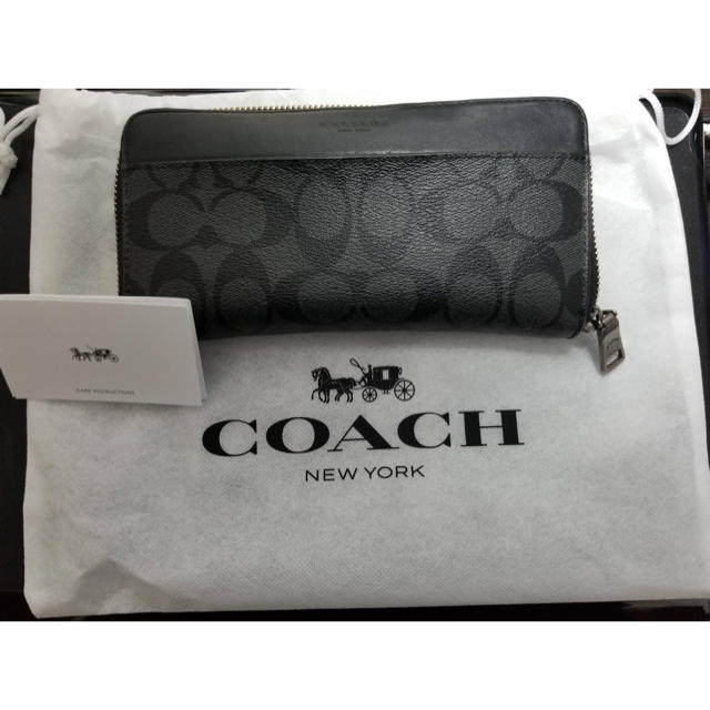 coach コーチ 財布 長財布 黒