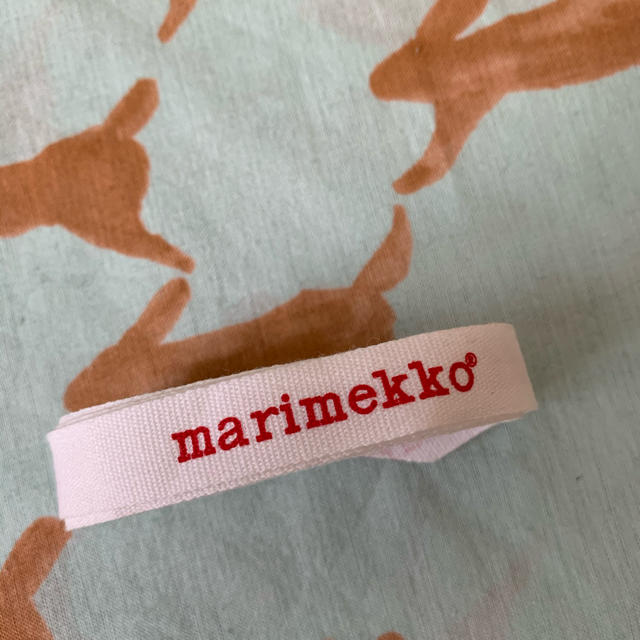 marimekko(マリメッコ)のマリメッコ ロゴリボン ハンドメイドの素材/材料(その他)の商品写真