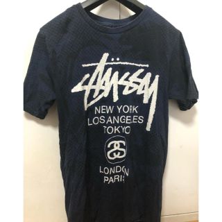 ステューシー(STUSSY)のSTUSSY ステューシー Tシャツ　幾何学　カモフラ　柄(Tシャツ/カットソー(半袖/袖なし))