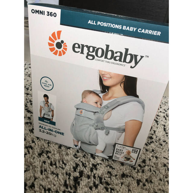 Ergobaby(エルゴベビー)のエルゴ　オムニ360 クールエア　抱っこ紐 キッズ/ベビー/マタニティの外出/移動用品(抱っこひも/おんぶひも)の商品写真