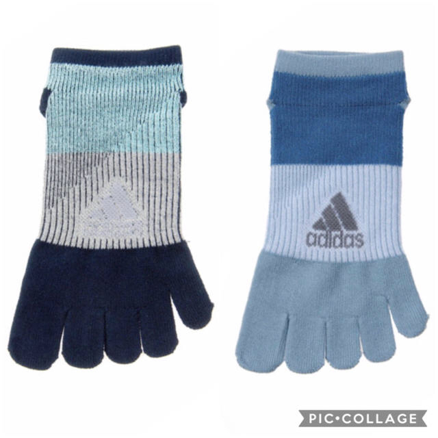 adidas(アディダス)の新品★レディース★アディダス×福助★五本指★5本指ソックス★靴下★4足セット レディースのレッグウェア(ソックス)の商品写真