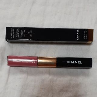 シャネル(CHANEL)のCHANEL　ル　ルージュ　デュオ　ウルトラ　トゥニュ40ライトローズ(口紅)