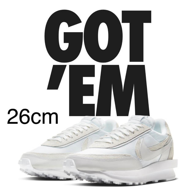 Nike × sacai LDV Waffle ナイキ サカイ 26cm-
