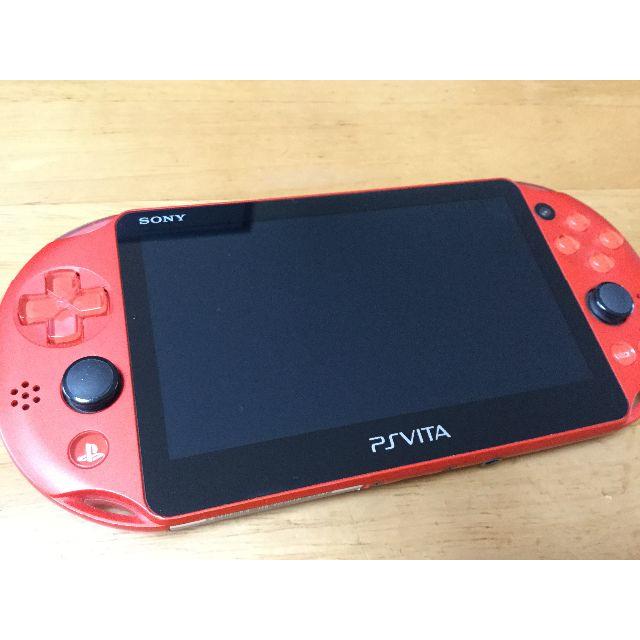 SONY VITA メタリックレッドゲームソフト/ゲーム機本体