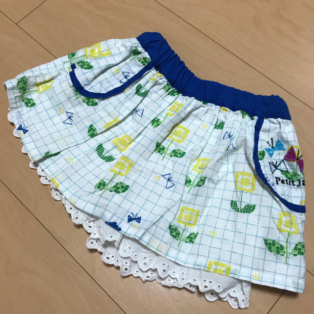 Petit jam(プチジャム)のキュロットスカート＊プチジャム＊80 キッズ/ベビー/マタニティのベビー服(~85cm)(スカート)の商品写真