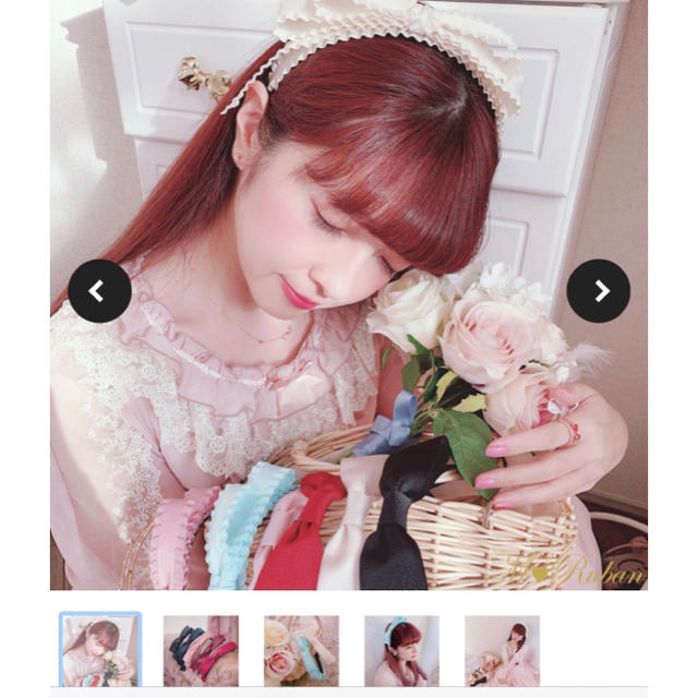 ☆青木美沙子　ちゃん　☆カチューシャ レディースのヘアアクセサリー(カチューシャ)の商品写真