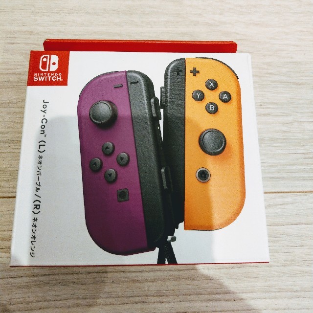 Nintendo JOY-CON (L)/(R) ネオンパープル/ネオンオレンジ