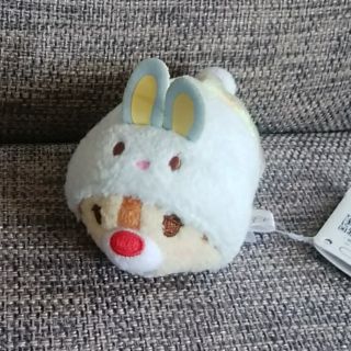 チップアンドデール(チップ&デール)のツムツム　デール（イースター・うさぎ🐰）(ぬいぐるみ)