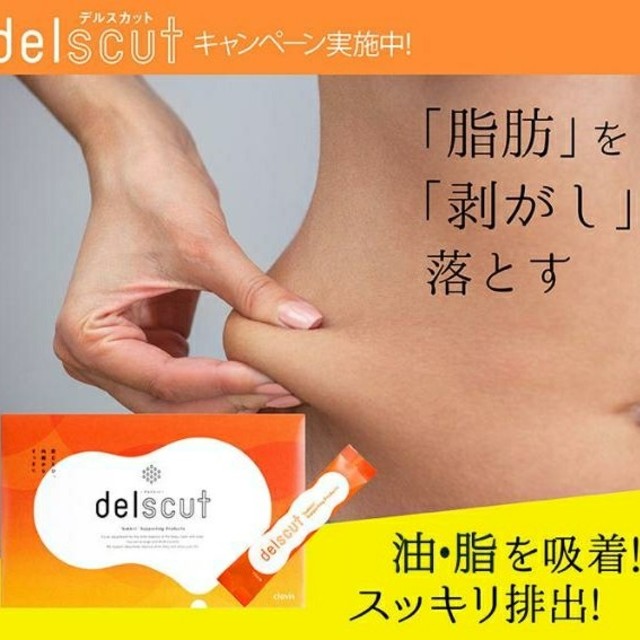 delscut(デルスカット)10本 コスメ/美容のダイエット(ダイエット食品)の商品写真