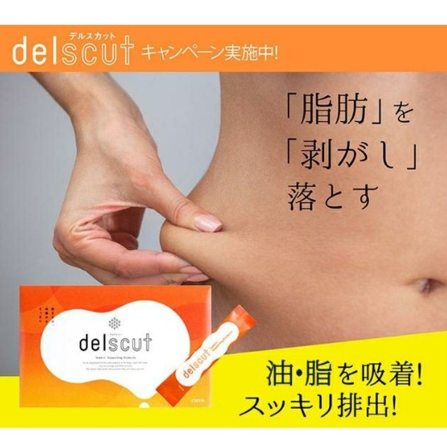 delscut(デルスカット)10本 コスメ/美容のダイエット(ダイエット食品)の商品写真