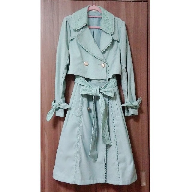 axes femme - 【くぅ様専用】axes femme 2way ミントグリーン トレンチ