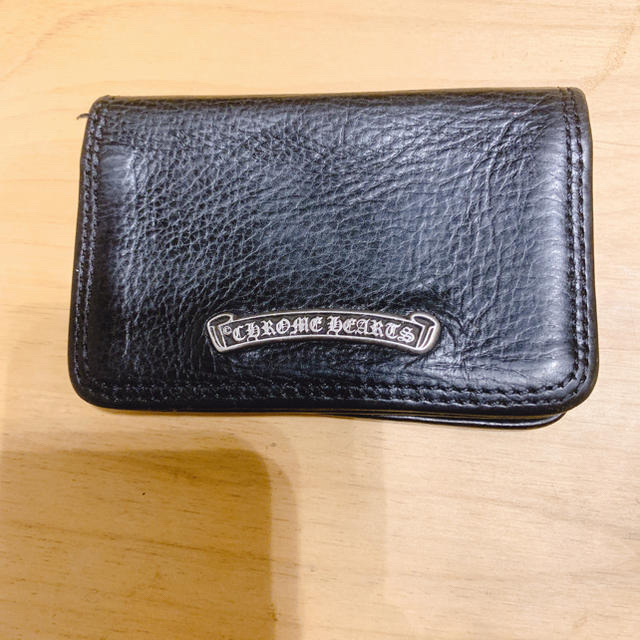 代引可】 正規品品 CHROME 930様クロムハーツ HEARTS 名刺入れ/定期 ...